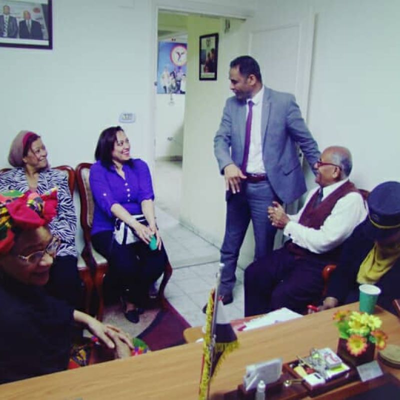 بروتكول تعاون بين المركز وجمعية الاحلام الافرواسيوية 