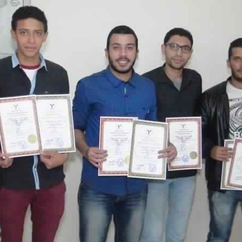 A group photo at the conclusion of the human resources program